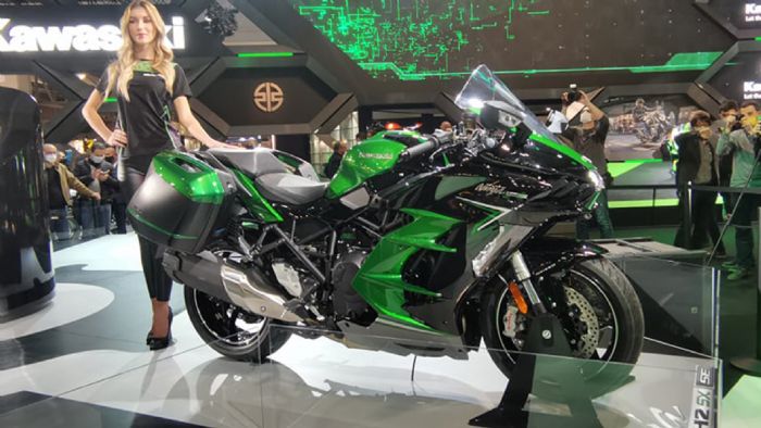 Kawasaki H2 SX SE: Με ηλεκτρονική ανάρτηση και αισθητήρες ραντάρ 